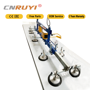 Peralatan Pengangkat Lembaran Logam 2000Kg 5M 6M Panjang, Pengangkat Vakum dengan Suction Cup yang Dapat Disesuaikan - Product Image 1