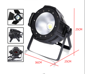 ไฟสปอตไลท์แบบ COB ตาเดียว น้ำหนักเบา พร้อมระบบควบคุม Dmx512 ปรับความสว่างได้ แสงวอร์มไวท์ LED 3200K ถึง 6500K ตัวเรือนอลูมิเนียมอัลลอย IP20 - Product Image 5