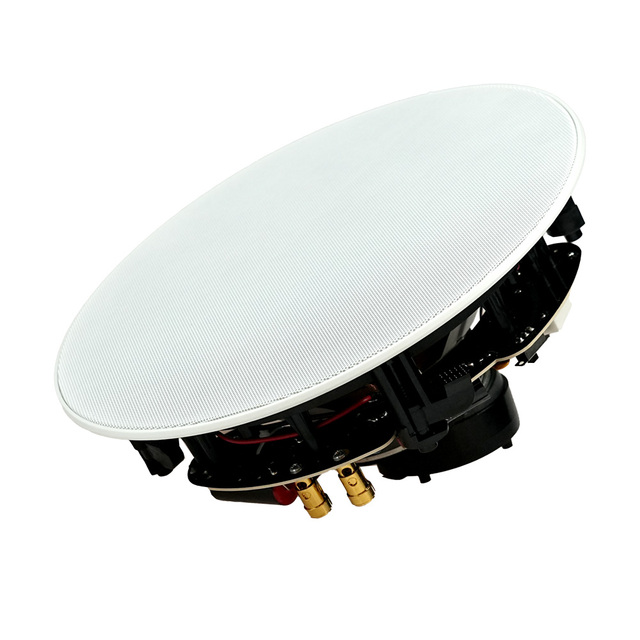 8 Inch 100W 2-Way Coaxial Ceiling Speaker HiFi Woven Speaker Cone Woofer Loudspeaker for Stage Sound Party Home Theater System