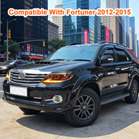 Feux avant LED Fortuner 2012-2015 3LENS Plug & Play Modification de l'éclairage avant Gauche et Droite Paire