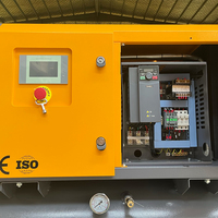 Compresseur d'air à vis silencieux monophasé intégré 4KW 5HP 2-en-1