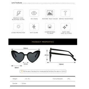 Nouvelles lunettes de soleil tendance de style européen et américain à monture large pour femmes, lunettes de soleil tendance pour femmes - Product Image 4