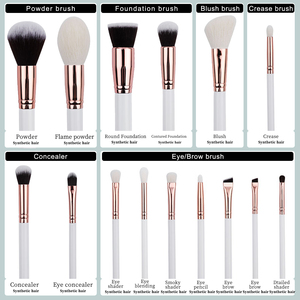 Bộ cọ trang điểm đầy đủ, cọ trang điểm chuyên nghiệp, lông mềm, cung cấp trực tiếp từ nhà máy, mẫu có sẵn - Product Image 2