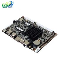 Prise en charge de la carte mère Android Rockchip RK3288 CPU 2G/4G/8G/16G RAM HD-MI LVDS EDP 6 x USB 2.0 4 x COM prise en charge du système android 7/10