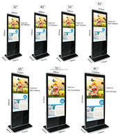 Kiosque tablette Android personnalisé de 65 pouces, Totem électronique autoportant pour magasins de détail et établissements scolaires