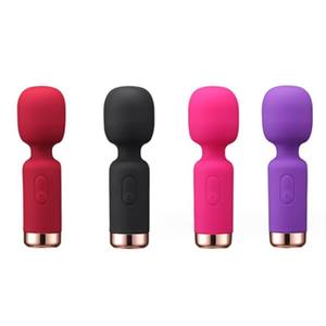 เครื่องสั่นแบบกระสุนขนาดเล็ก<span class=keywords><strong>ค</strong></span>วามเร็วสูง 10 ระดับ พร้อมไม้กายสิทธิ์นวด ของเล่นทางเพศสำหรับผู้หญิง ดิลโดสำหรับกระตุ้นช่อง<span class=keywords><strong>ค</strong></span>ลอดผู้หญิง - Product Image 1