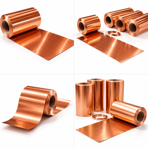 Feuille de cuivre de haute qualité M1E, laminée à froid, fine, en rouleau, pour composants de batterie, avec service de découpe disponible dès maintenant - Product Image 3