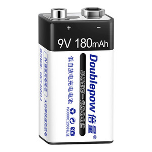 Usine Personnalisable 180mAh <span class=keywords><strong>9v</strong></span> batterie rechargeable <span class=keywords><strong>NiMH</strong></span> pour multimètre - Product Image 1