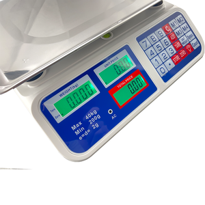 Changxie Bateras 방수 스테인레스 스틸 디지털 주방 저울 <span class=keywords><strong>40kg</strong></span> 용량 2g 정확도 배터리 전원 무게 측정 - Product Image 5