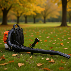 Soplador de hojas a gasolina de 62 cc y 2 tiempos, 1110 CFM, para trabajos en exteriores y jardinería. - Product Image 2