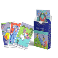Spot it magique sexy nuit à boire dragon Fabricant Impression holographique personnalisée Tarot Card Deck Love Tarot