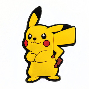 Venta caliente zapato zuecos encantos dibujos animados Anime <span class=keywords><strong>Pika</strong></span> Poke Mon Charmander Gengar Psyduck decoración de PVC duradera para zapatos accesorios DIY - Product Image 5