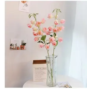 Fleur artificielle muguet flocage fleur de soie pour décoration maison et événement