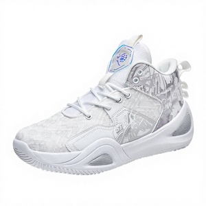 Baskets de sport professionnelles pour hommes, style extérieur, personnalisables avec logo de marque, en maille microfibre, style graffiti urbain, rehaussantes, été - Product Image 2