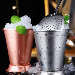 Bạc Hà Julep cốc thép không gỉ Cocktail cốc hỗn hợp đồ uống ly Martini <span class=keywords><strong>Mojito</strong></span> uống bar bên bia cốc - Product Image 1