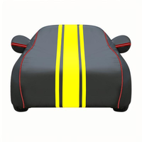 Housse de voiture pliable automatique, tissu protecteur UV et PVC avec matériau en toile pour utilisation en berline en extérieur
