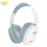Auriculares Inalámbricos Personalizados B300 V5.3 ANC IPX6 Resistentes al Agua con Iluminación RGB, Tipo Over-Ear, Tipo-C, Bluetooth, para Deportes, Aviación, Viajes, con Bajos