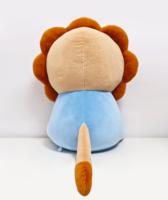 OEM/ODM Peluche de Tiburón Gordo de 18 Pulgadas con Cola Larga, Adorable y Divertido, para Decorar, Abrazable, Súper Suave, de Algodón PP Ecológico, Juguete Antiestrés