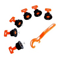 Taurus Best Selling 50pcs/bag Floor Tile Levellers Tile Seam Clips Reusable Tile Leveling System for Flooring
