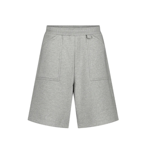 شورت رجالي كاجوال مصنّع، شورت فضفاض بأسلوب الشارع، خصر مطاطي، مقاس كبير، تصميم مريح، جيب للهاتف، شورت ثقيل الوزن - Product Image 5