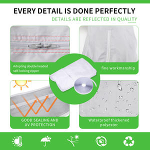 Climatisation portable en tissu polyester à fermeture éclair manuelle de 3 mètres, design durable et écologique pour une <span class=keywords><strong>installation</strong></span> facile sur la fenêtre - Product Image 3