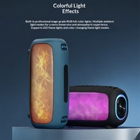 Lampe Flamme RVB sans fil pour système audio portable d'extérieur et PC de bureau avec haut-parleur 5.3