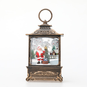 <strong>Wholesale</strong> New Style <strong>Christmas</strong> <strong>Gifts</strong> Square Indoor Santa Claus Lantern <strong>Christmas</strong> Tree Party Decoration - Product Image 5