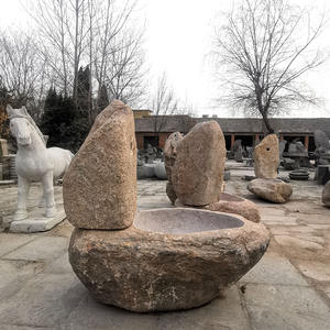 Lavabo WC bagno lavabo da appoggio lavabo in pietra intagliata lavabo lavabo - Product Image 6