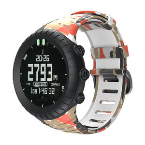 Bandas de repuesto de goma deportiva, pulsera, cierre de Metal, <span class=keywords><strong>correa</strong></span> de muñeca para <span class=keywords><strong>Suunto</strong></span> <span class=keywords><strong>Core</strong></span> Camo, <span class=keywords><strong>correa</strong></span> de <span class=keywords><strong>reloj</strong></span> de silicona impresa - Product Image 2