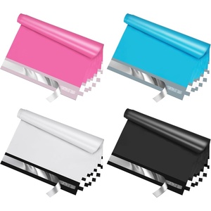 Sacs d'expédition en polyéthylène recyclé avec logo personnalisé, étanches, à fermeture autocollante, pour l'envoi de chaussures et de vêtements - Product Image 6