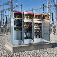 Armoire de distribution électrique basse tension combinée multi-armoires, tableau électrique pré-câblé, centre de puissance industriel IP40/IP53