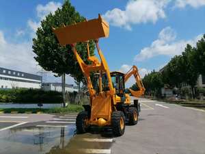 55kw GZ15-26 Bagger lader Diesel 4x4 Radlader mit Yunnei Motor Hoch effiziente Motor pumpe & Getriebe - Product Image 5