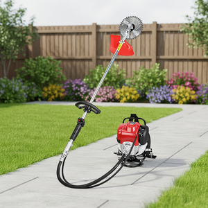 140F Backpack Four-Stroke GX35 Gasoline High-<b>Power</b> Lawn Mower Brush Cutter Grass Cutting Machine - Product Image 4