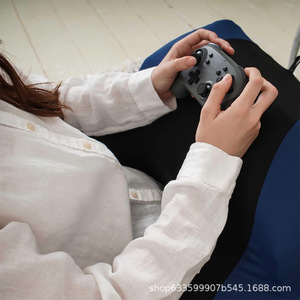 Coussin de soutien lombaire en mousse à mémoire de forme Du Babo en forme de U pour voiture, maison, bureau, avec design uni - Product Image 3