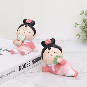 ตุ๊กตาเรซิ่นรูปการ์ตูน ดีไซน์นามธรรม ของตกแต่งบ้าน ของสะสมศิลปะ ของขวัญ - Product Image 3