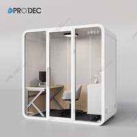 Salle de mise au point acoustique Cabine téléphonique vocale insonorisée Réunion Bureau Pod Studio Cabines insonorisées