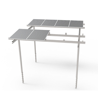 Prix usine bas, nouveau design, structure de support pour serre agricole solaire et agrivoltaïque