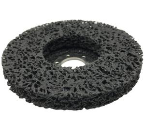 180X22mm Noir Quick Clean Disc Strip Poly disc Meuleuse d'angle Clean & strip disc pour enlever la peinture, l'huile, le bois, le revêtement, le béton - Product Image 4