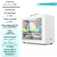 Boîtier Mini PC Soeyi Neuf, Compatible Refroidissement Liquide et Carte Mère Micro-ATX, Design de Bureau sans Ports Frontaux Recommandé