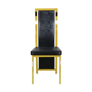 Hochwertige, stapelbare, bequeme, moderne Esszimmerstühle mit Bananenblatt-Stuhlen