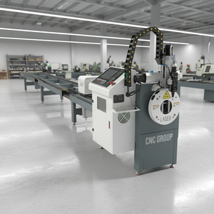 Water-Cooled Laser Tube Cutting <b>Machine</b> High-Accuracy Automatic Easy Operation Good Quality Motor Laser Cutter - Product Image 1