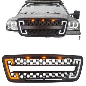 Parrilla de Parachoques Delantero Estilo Raptor con Luz de Giro LED para <span class=keywords><strong>Ford</strong></span> F150 2004-2008 Accesorios Gobison - Product Image 1