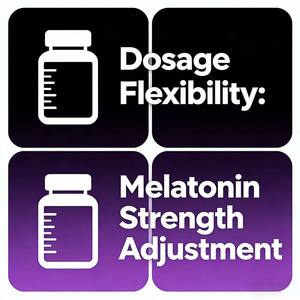 Gomitas de Melatonina de Marca Privada OEM para el Sueño y la Memoria, Sin Azúcar, Sabor a Uva, Veganas, 2 Gomitas/día, Suplemento para Adultos - Product Image 6