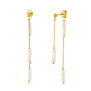 Gemnel Bamboo Vine <b>Dangle</b> <b>Earrings</b> 925 <b>Silver</b> with Natural Amazonite Handmade Hypoallergenic Jewelry - Product Image 6