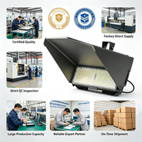 Projecteurs LED ultra-minces SMD AC pour terrains de pickleball, lumière spot et large, lumière du jour 5000K, 300W, 240W, 200W, IP66, pour stades et badminton