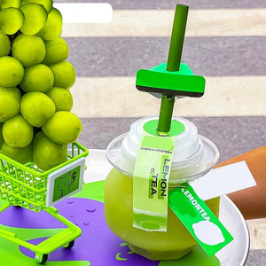 Botella de Plástico Vacía Personalizada de 500 ml para Llevar, con Serigrafía, para Agua Mineral, Té, Helado y Jugo - Product Image 6