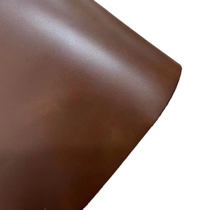 Dark Brown Cow Oil Tanned Cow <strong>Leather</strong> <strong>Italy</strong> Quality Nice Color and Crazy Horse Style Cow Skin - Product Image 1