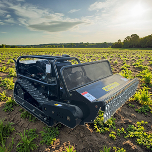 Jiafu 2025 mô hình DIESEL 20HP điều khiển từ xa 500m Driverless theo dõi flail Máy cắt 80cm cắt Chiều rộng Orchard lĩnh vực trang trại sử dụng - Product Image 5