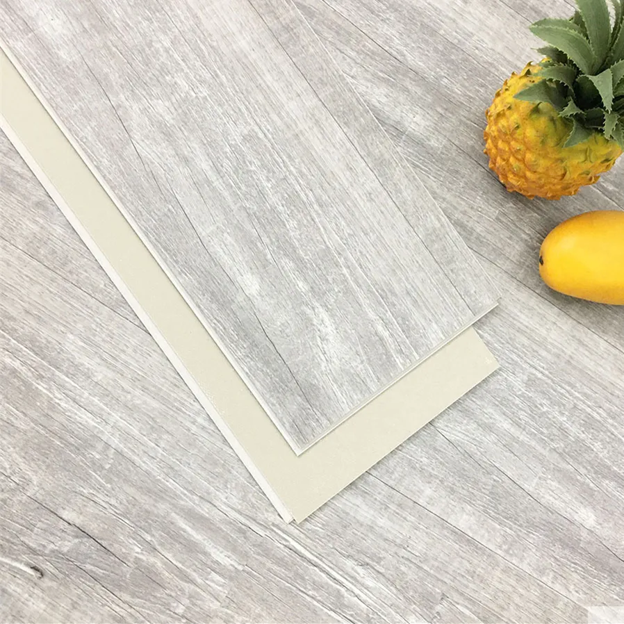 Bán buôn cứng nhắc lõi nhựa sàn gỗ hạt lai PISO flotantes bao gồm Laminate sàn SPC bấm vào tấm ván sàn vinyl