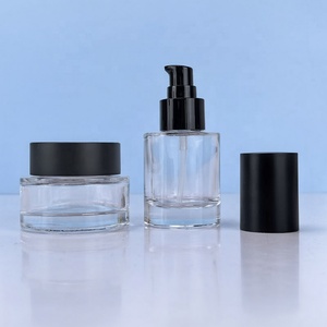 ขวดแก้วใสสำหรับน้ำมันเซรั่มขนาด 30 มล. 50 มล. แบบไหล่เรียบ พร้อมจุกยางหยด - Product Image 6